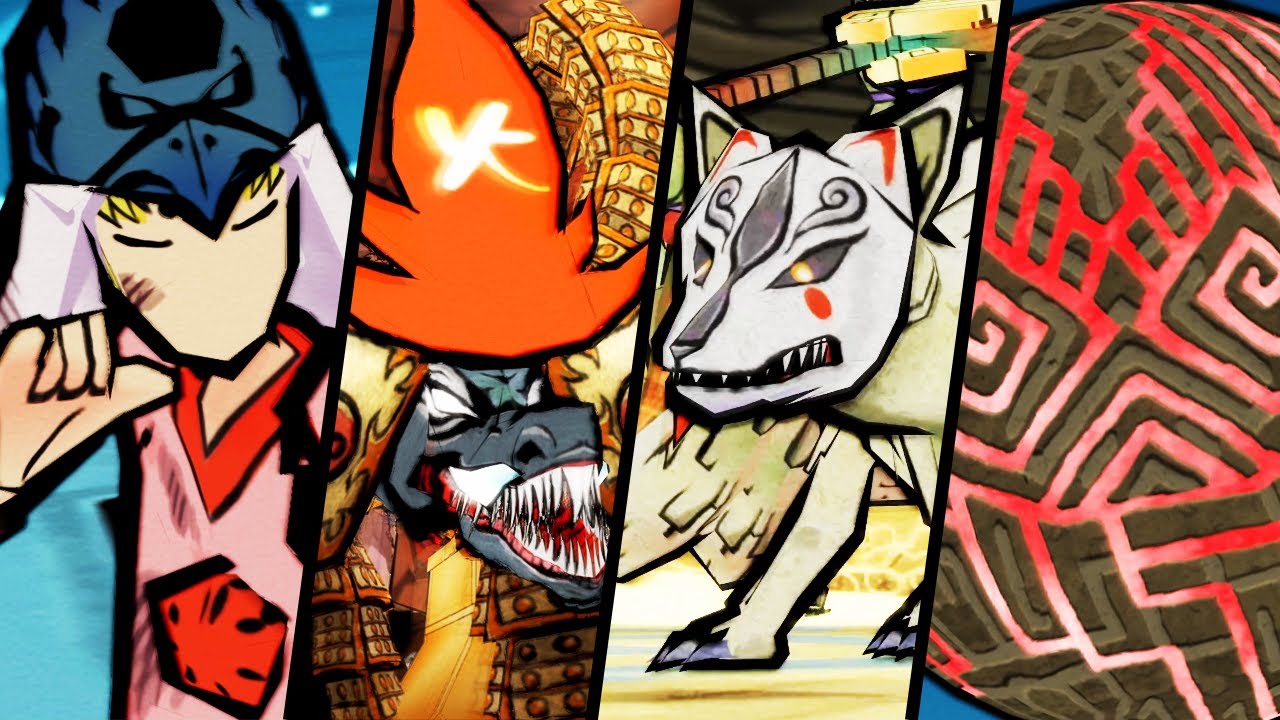 ŌKAMI HD - All Bosses & Ending (4K 60FPS)