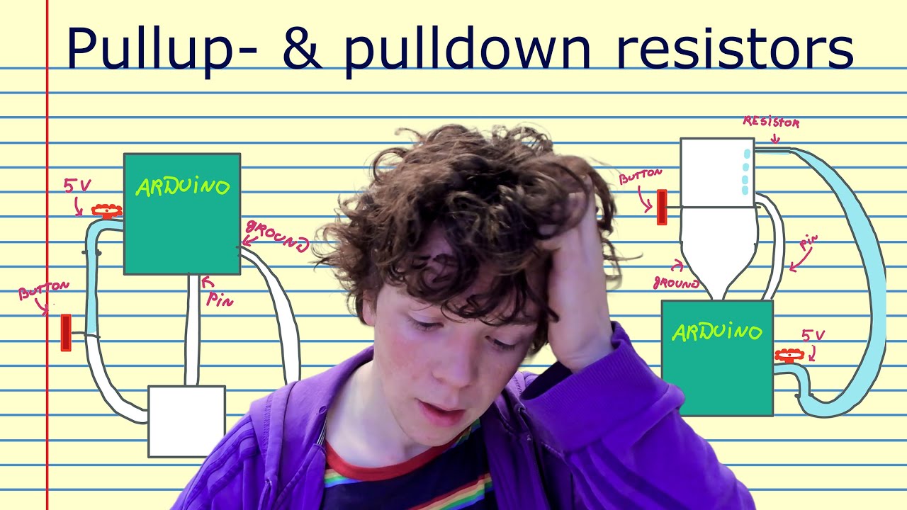 Pull-up and pull-down resistors