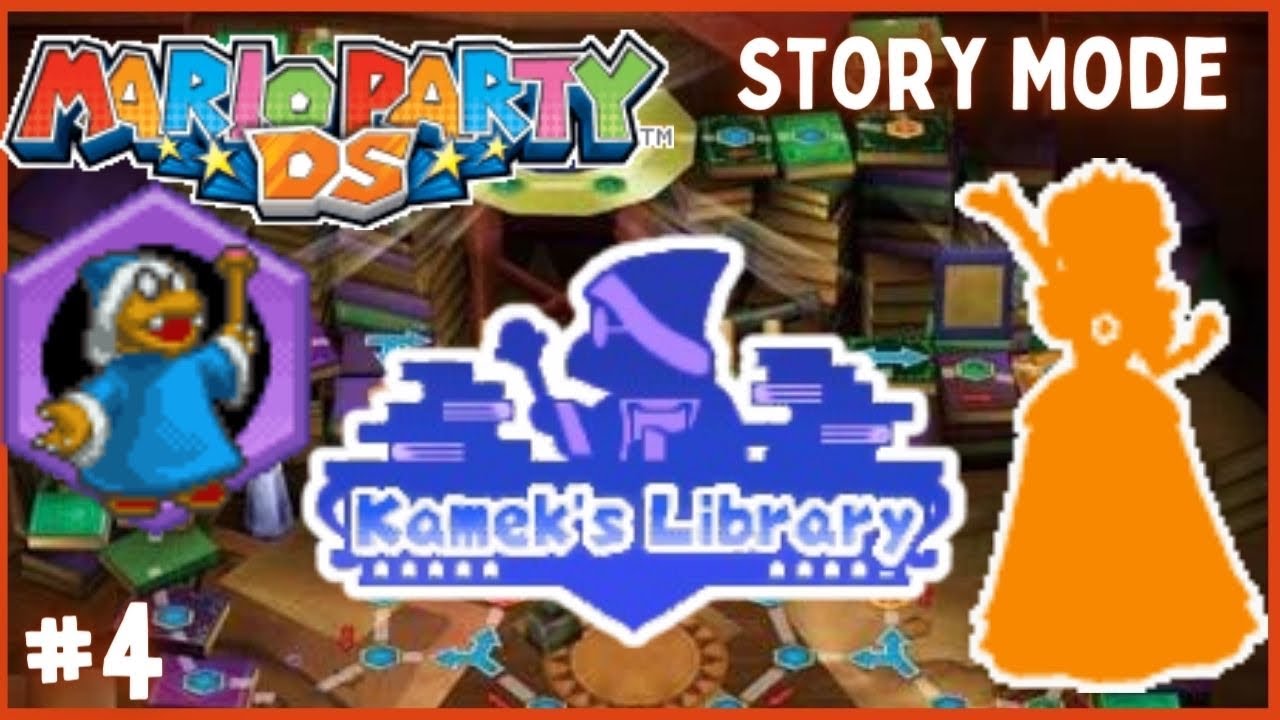 ✿ Mario Party DS - Story Mode | Kamek’s Library | Daisy Gameplay | ✿