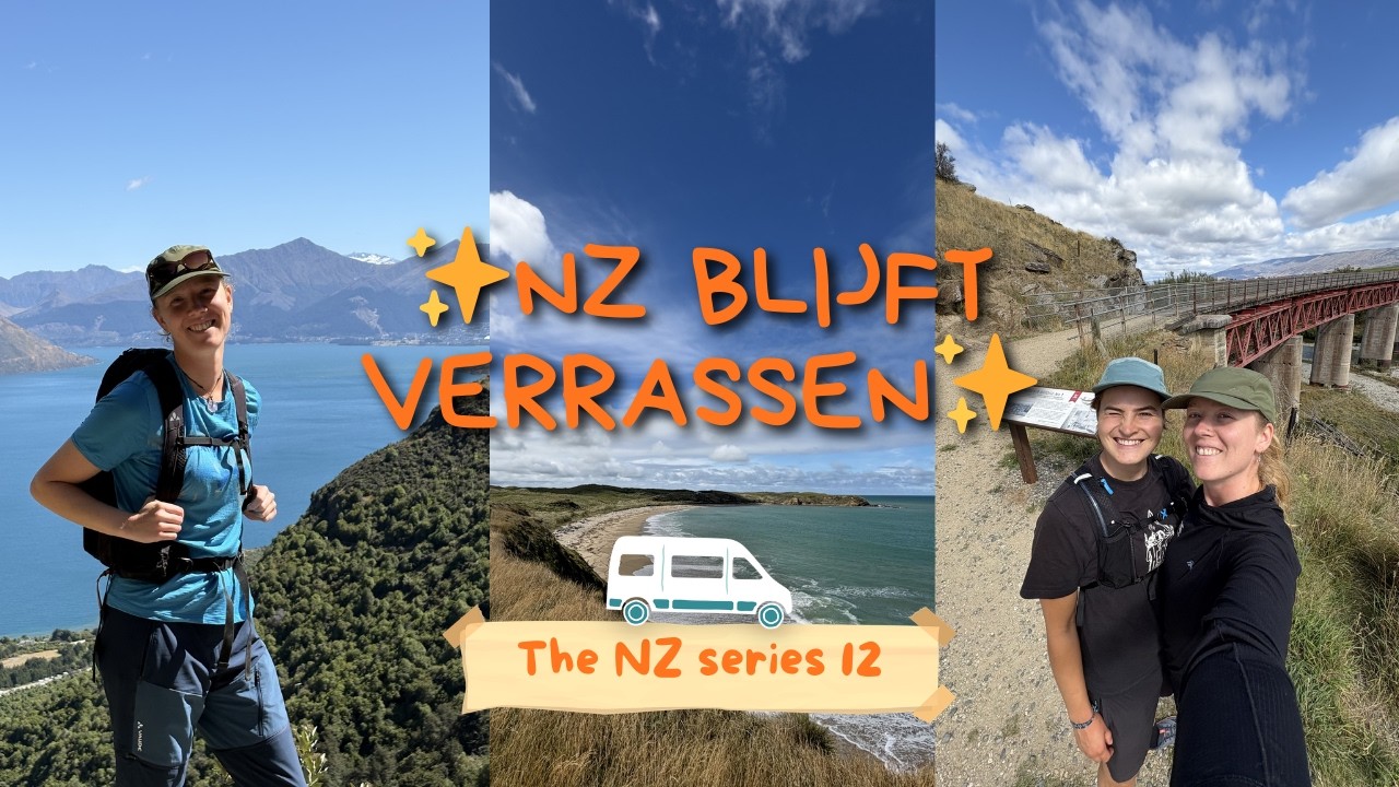 Vanlife Nieuw-Zeeland | Southern Scenic Route, Wye Creek hike & freedom camping 🚐🏔️