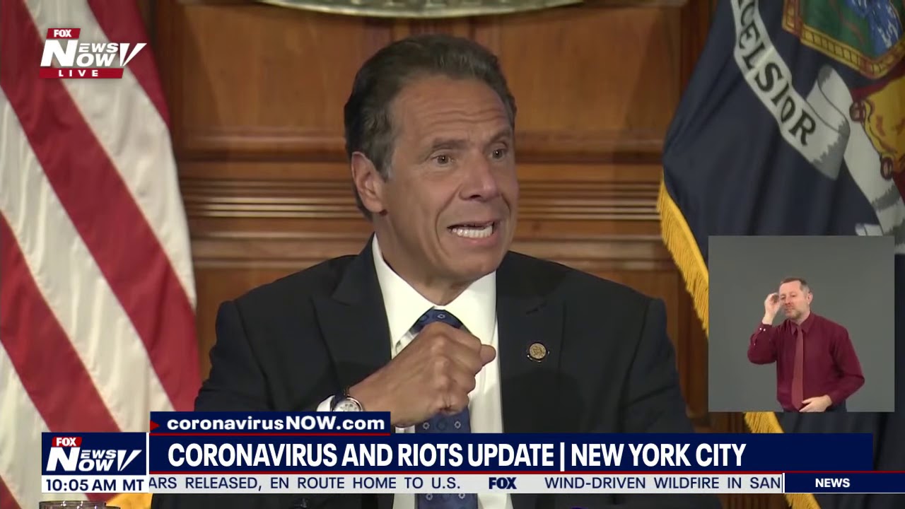 CUOMO DEFENDS COPS: Andrew Cuomo BASHES LOADED Reporter Question