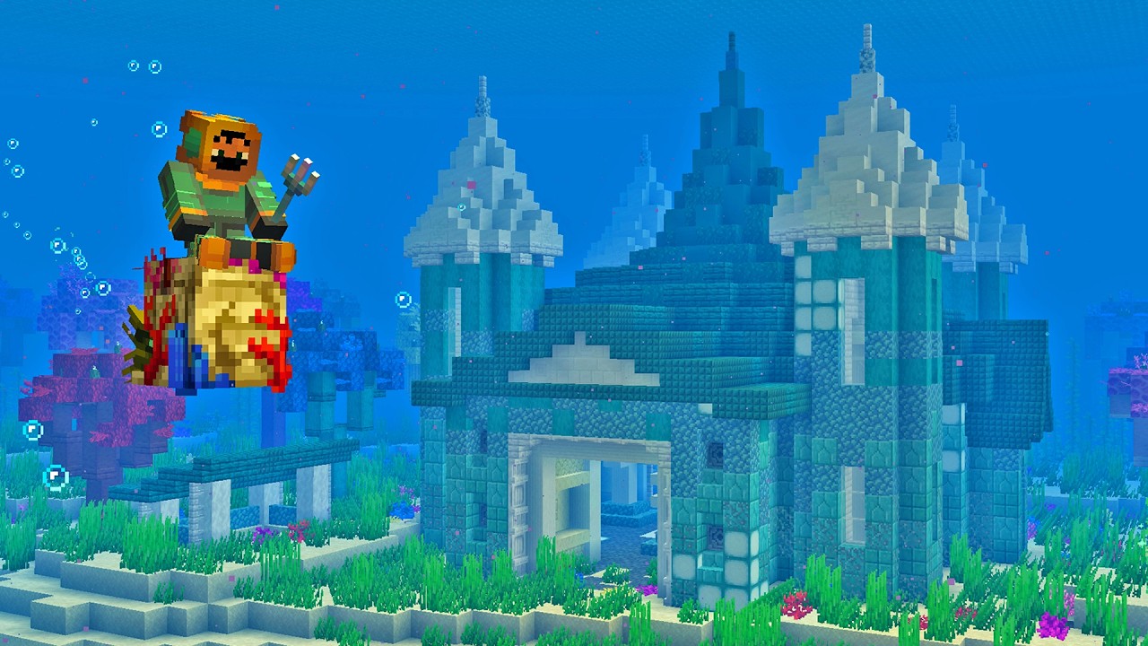 I Built My Minecraft Base Completely Underwater!
