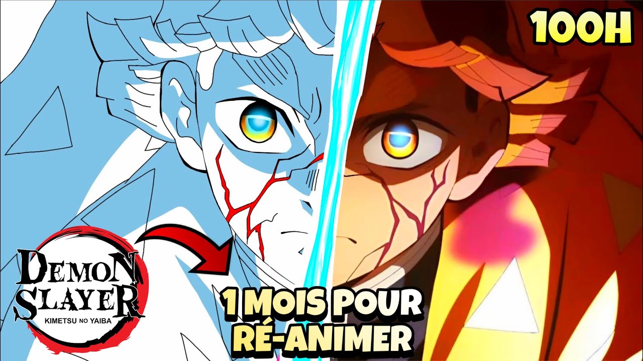 J’ai RÉ-ANIMÉ le fight ZENITSU vs KAIGAKU en 1 MOIS (100h de taf 😭) le résultat va te CHOQUER !