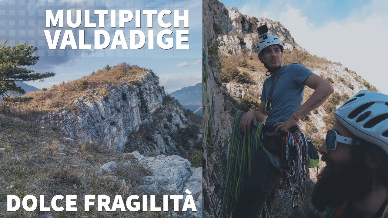 Dolce Fragilità - MULTIPITCH - Variante TRAD Climbing - Tessari