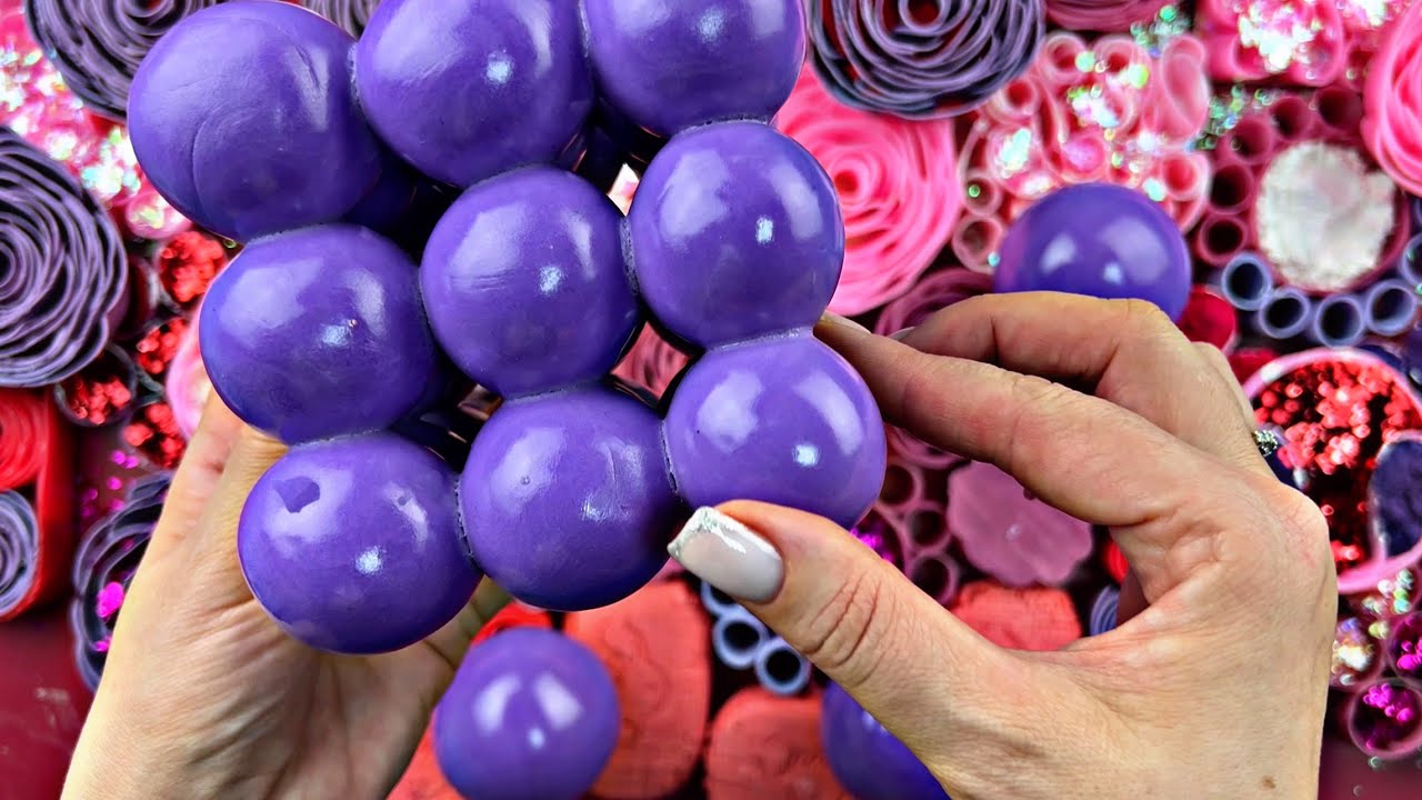 1 HOUR | Clay cracking сompilation❤️💜