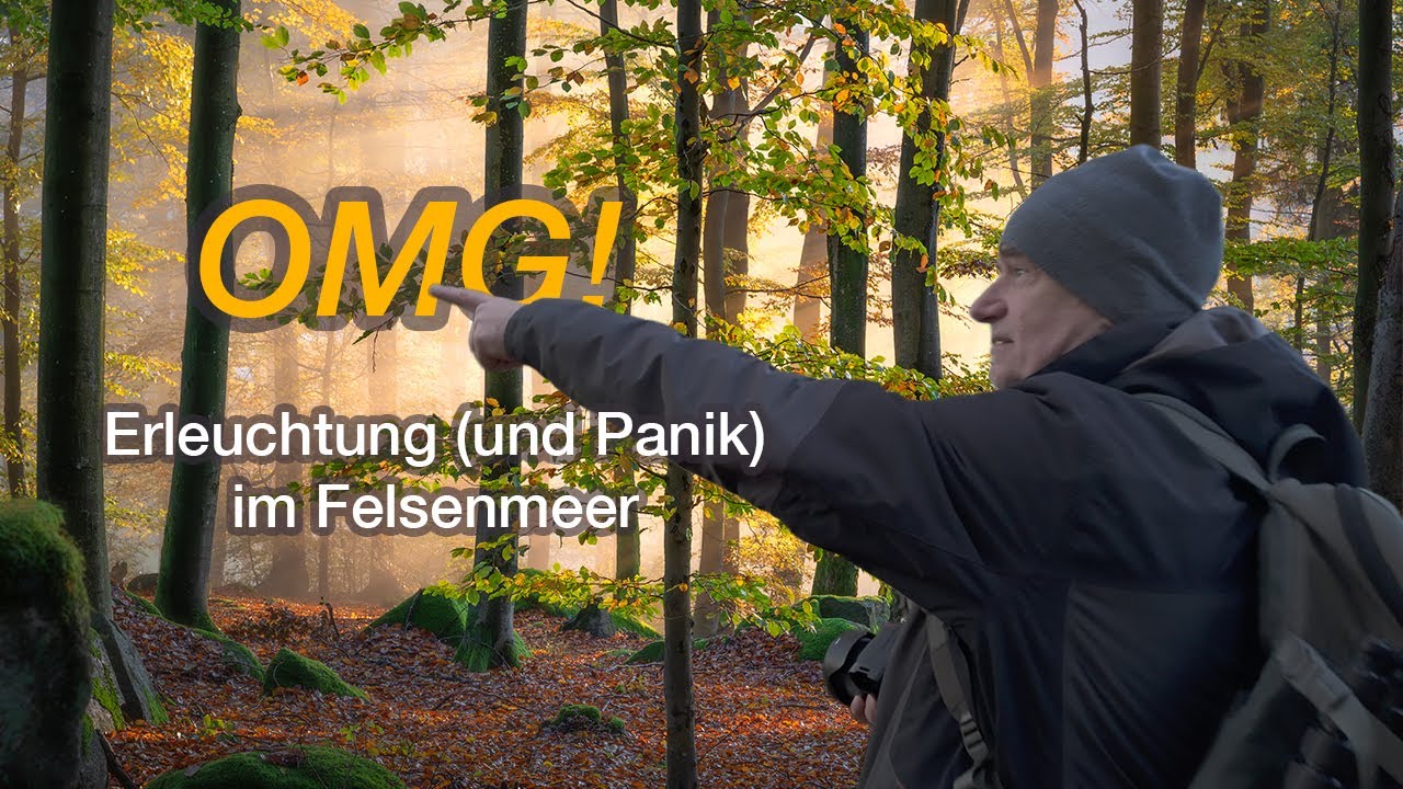 Herbstfotografie: 5 magische Minuten im Felsenmeer (Odenwald)