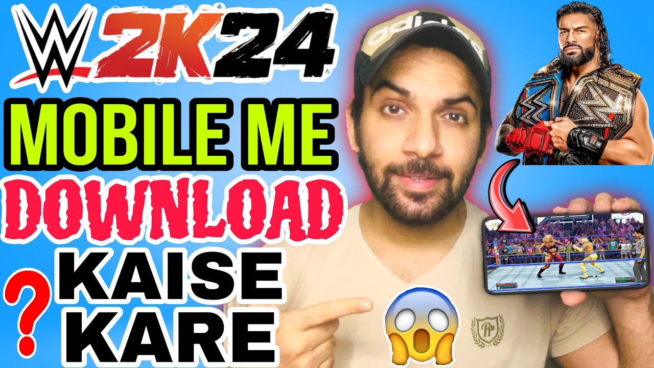 How To Download WWE 2K23 Mobile On Android | WWE Game Mobile Mein Kaise Download Karen | Play 2K24