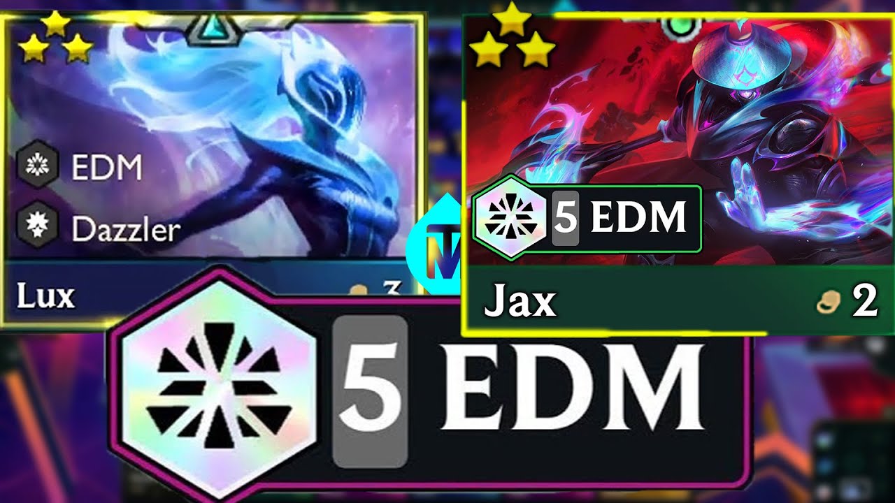 JAX 3 LUX 3 ⭐⭐⭐SPAM EDM FOR WIN | TFT SET 10