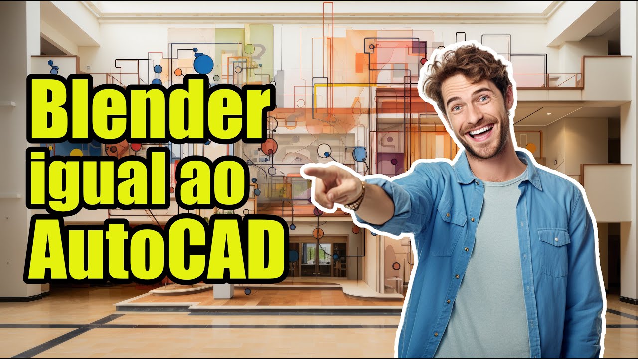 Blender igual ao AutoCAD! (CAD Transform)