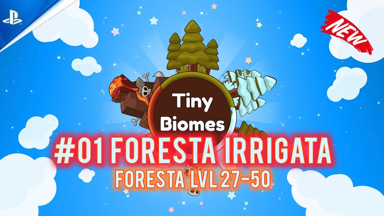 🌲Tiny Biomes 🌋 - Foresta Irrigata - Ep.1 - PS5 Ita Gameplay