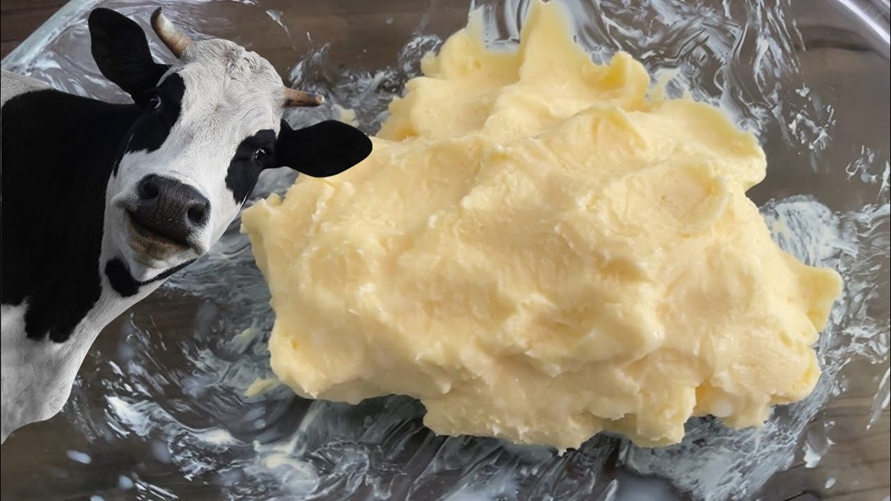 Hoe Maak Je Roomboter van Verse Melk! Met Karnemelk Als Bonus.