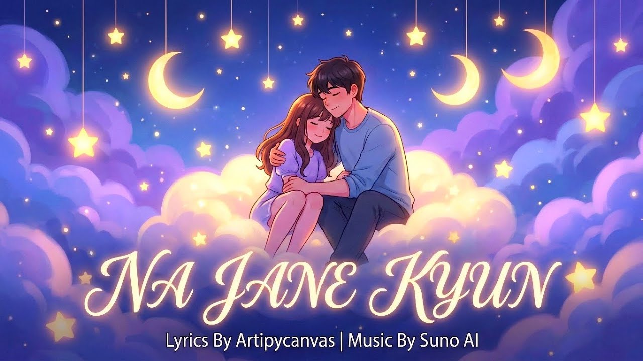Na Jane Kyun | Lyrics by Artipycanvas | Music by Suno AI | Romantic Hindi Song 2025