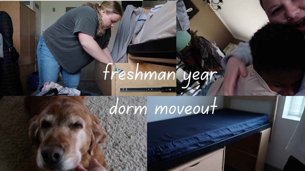 freshman dorm moveout (3 months late!)
