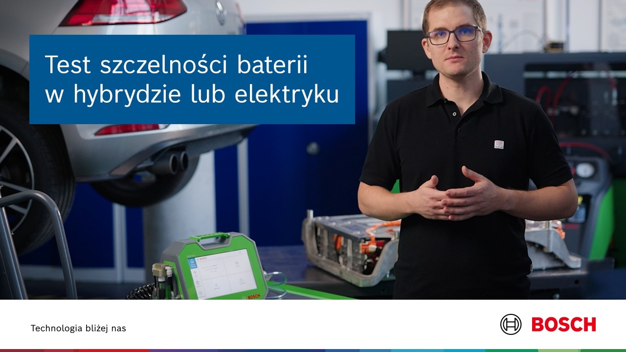 Test szczelności baterii w hybrydzie lub elektryku w praktyce warsztatowej