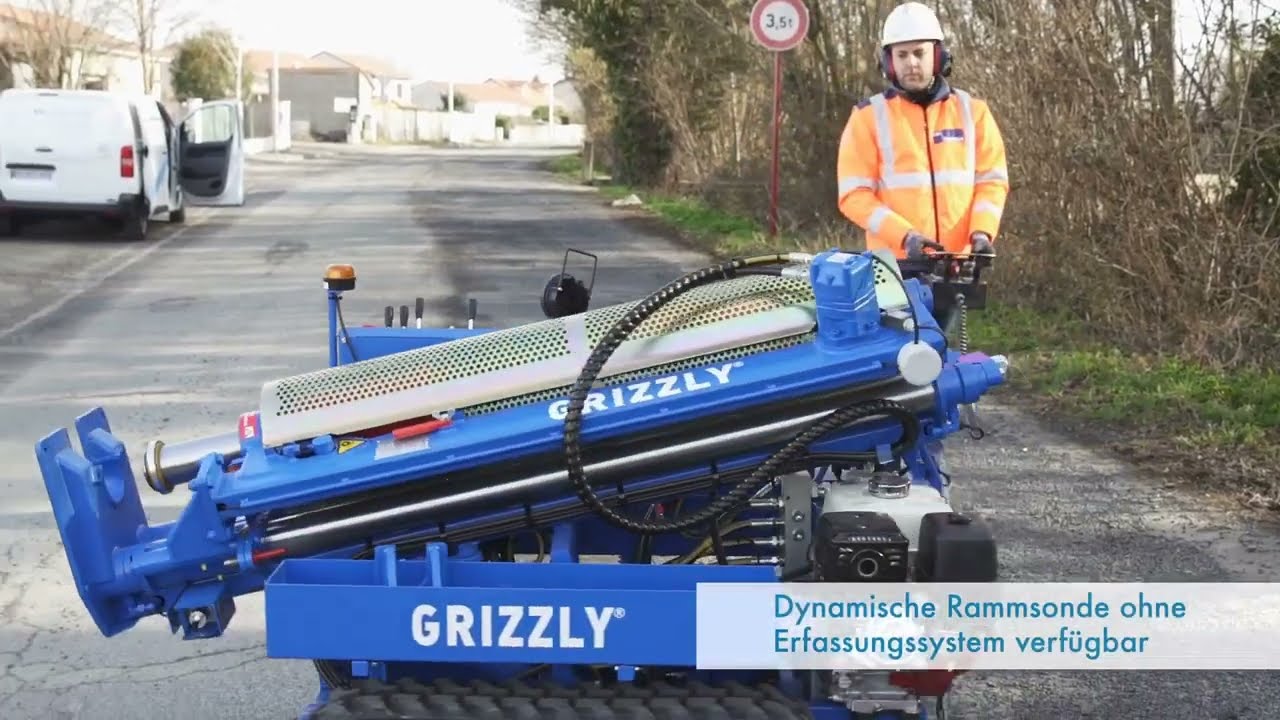 Schwere dynamische Rammsonde GRIZZLY® von SOL SOLUTION
