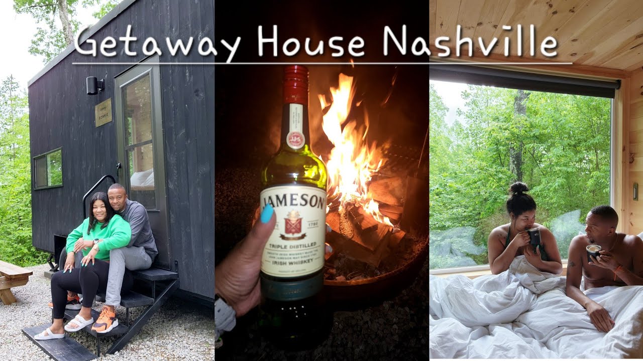 GETAWAY HOUSE VLOG |COUPLE TRAVEL +NATURE TRAIL+ FOOD !!!