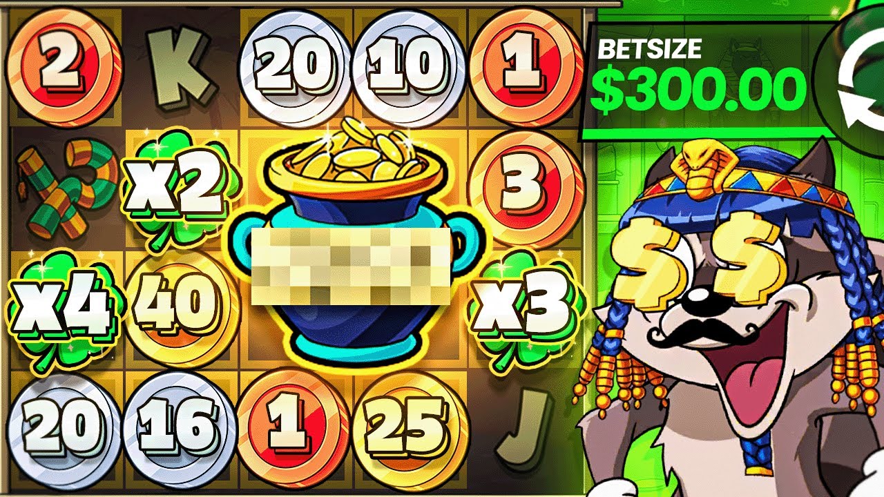 I did a 300$ spin on LE PHARAOH!