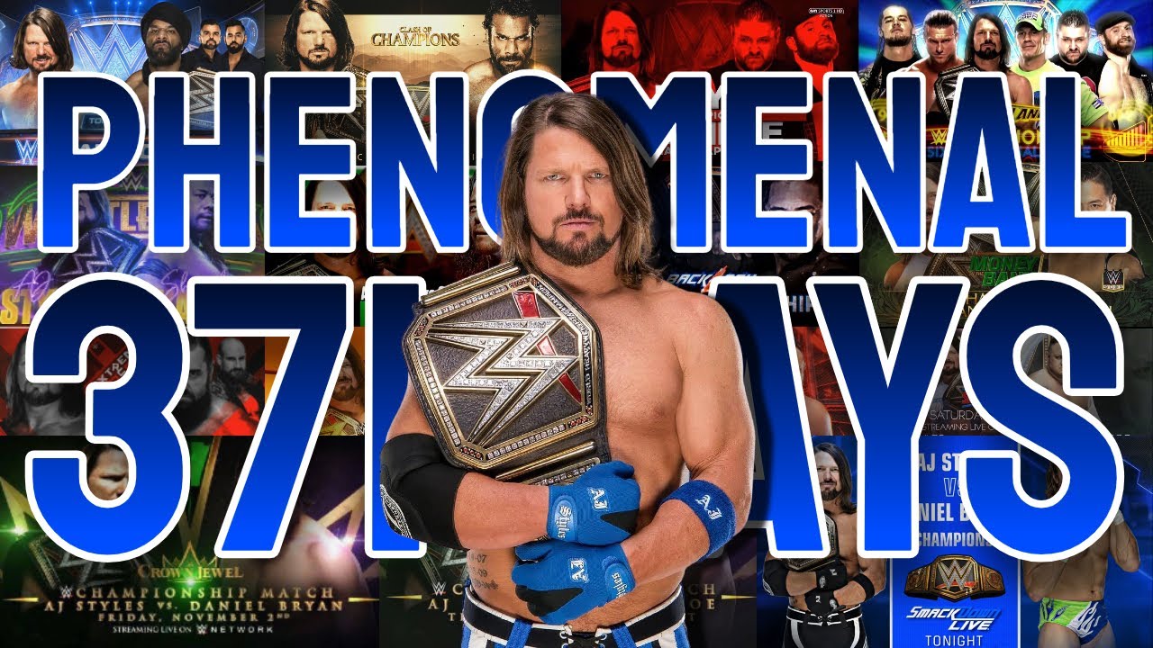 Every AJ Styles WWE Title Defense (2018)