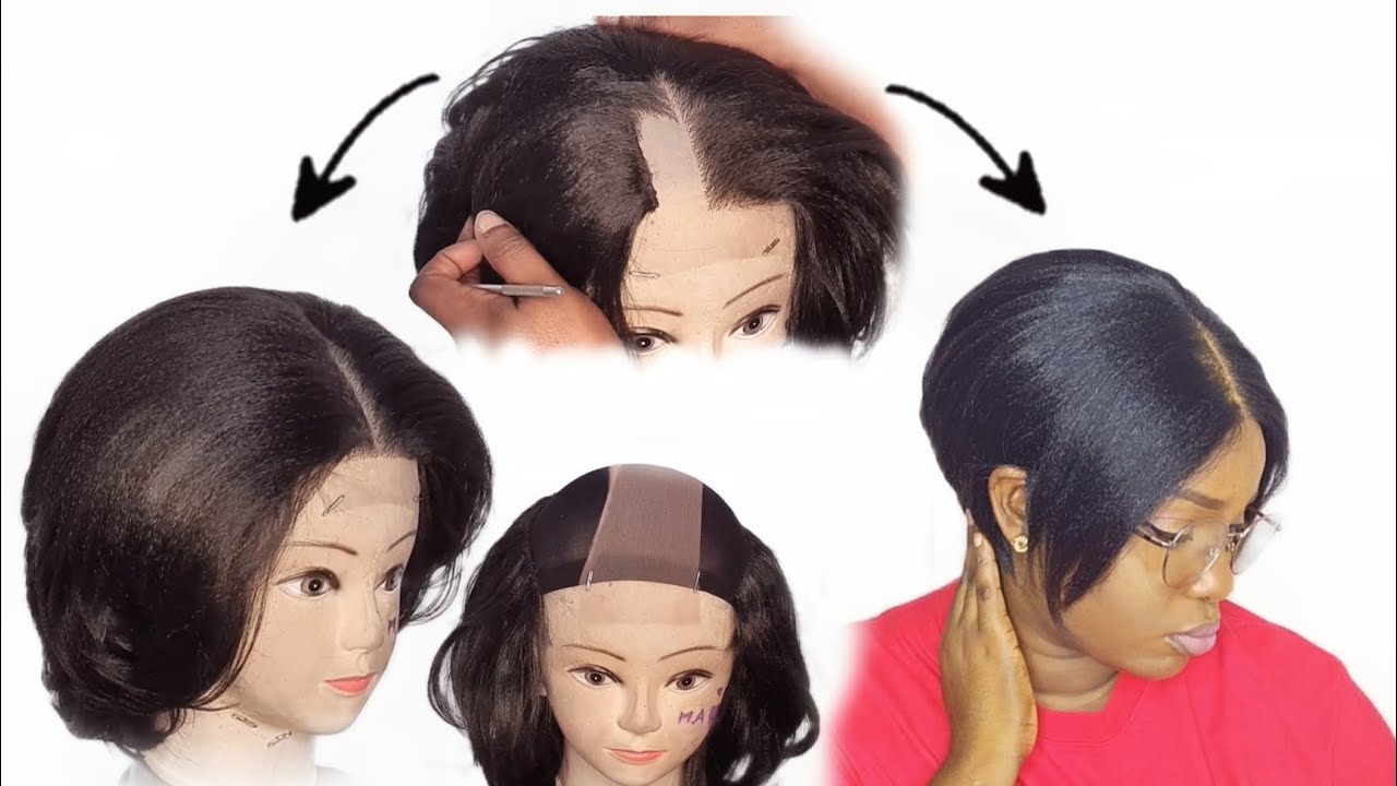 COMMENT FAIRE UNE PERRUQUE SIMPLE SOI-MÊME 😊 / HOW TO MAKE A SIMPLE WIG yourself