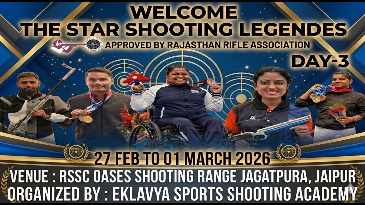 STAR SHOOTING TEAM 2026 EKLAVYA SPORTS SHOOTING JAIPUR LIVE day-2