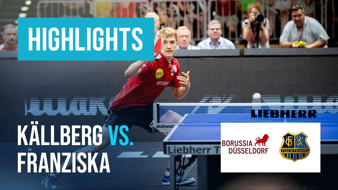 EPISCHES Comeback! Anton Källberg vs Patrick Franziska - TTBL Finale 2023