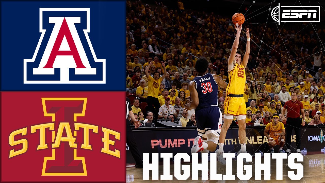 Arizona Wildcats vs. Iowa State Cyclones | Full Game Highlights | ESPN College Basketball