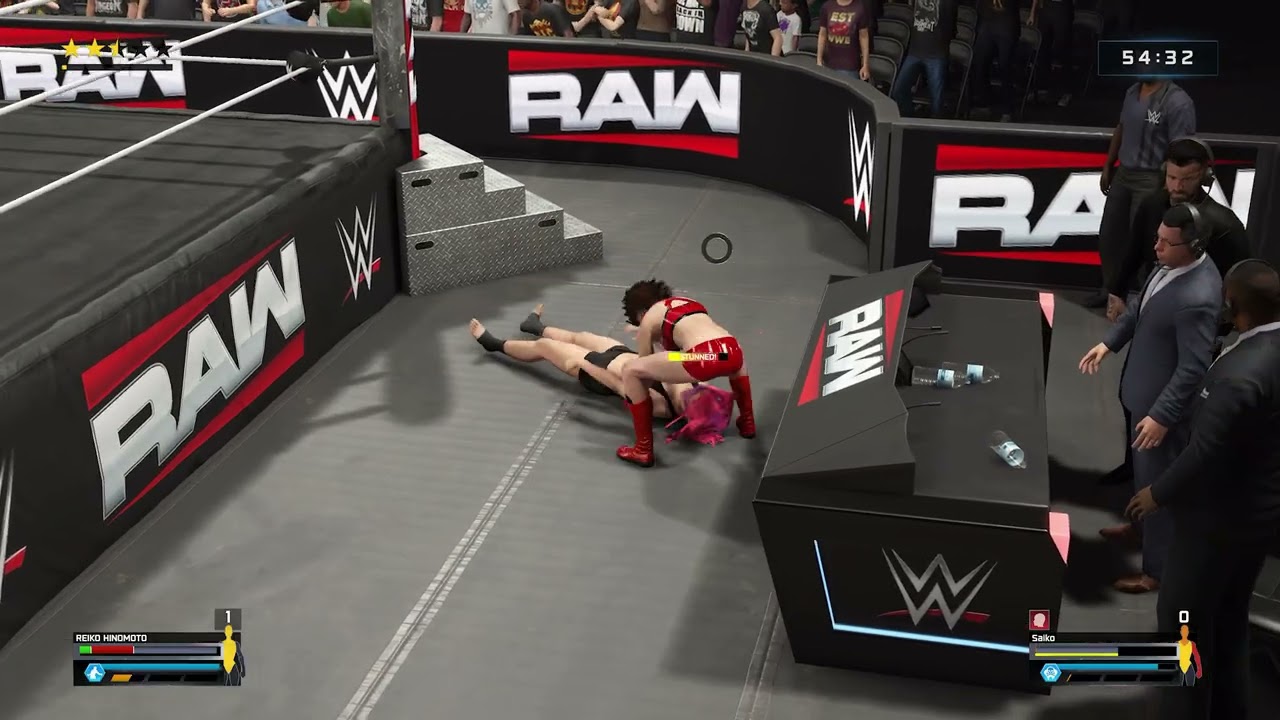 WWE 2K25 Ironwoman Fall Count Match: Reiko Hinomoto vs Saiko Bichitaru