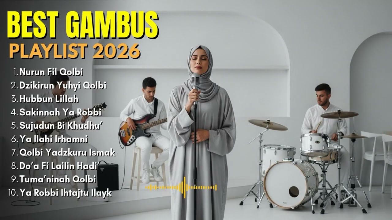 Modern Arabic Gambus Song with Smooth and Soulful Vocals