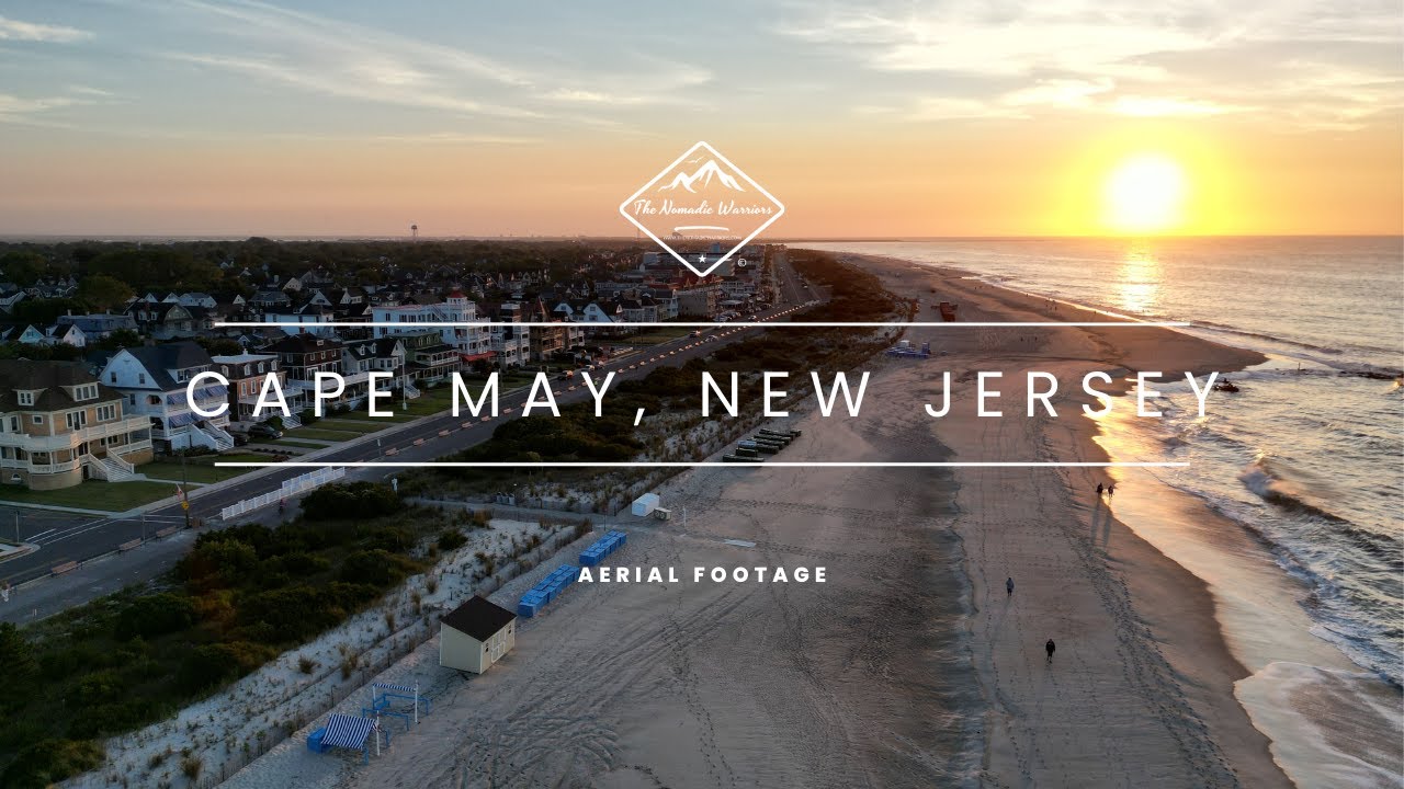 Cape May, New Jersey (Drone Footage in 4K)