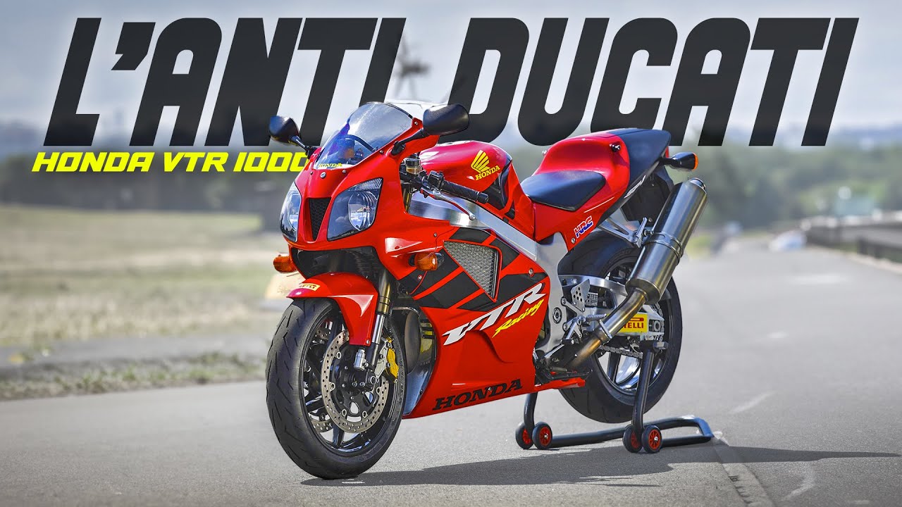 quando HONDA DECISE di BATTERE DUCATI - Honda VTR 1000, la storia