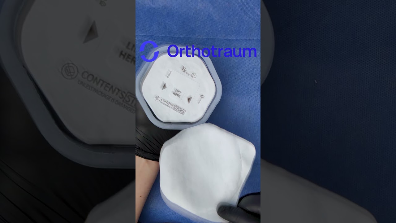 Ceramic lener Biolox&reg;Delta. Microport Orthopedics inc. Розпакування компоненту ендопротезу. #implant