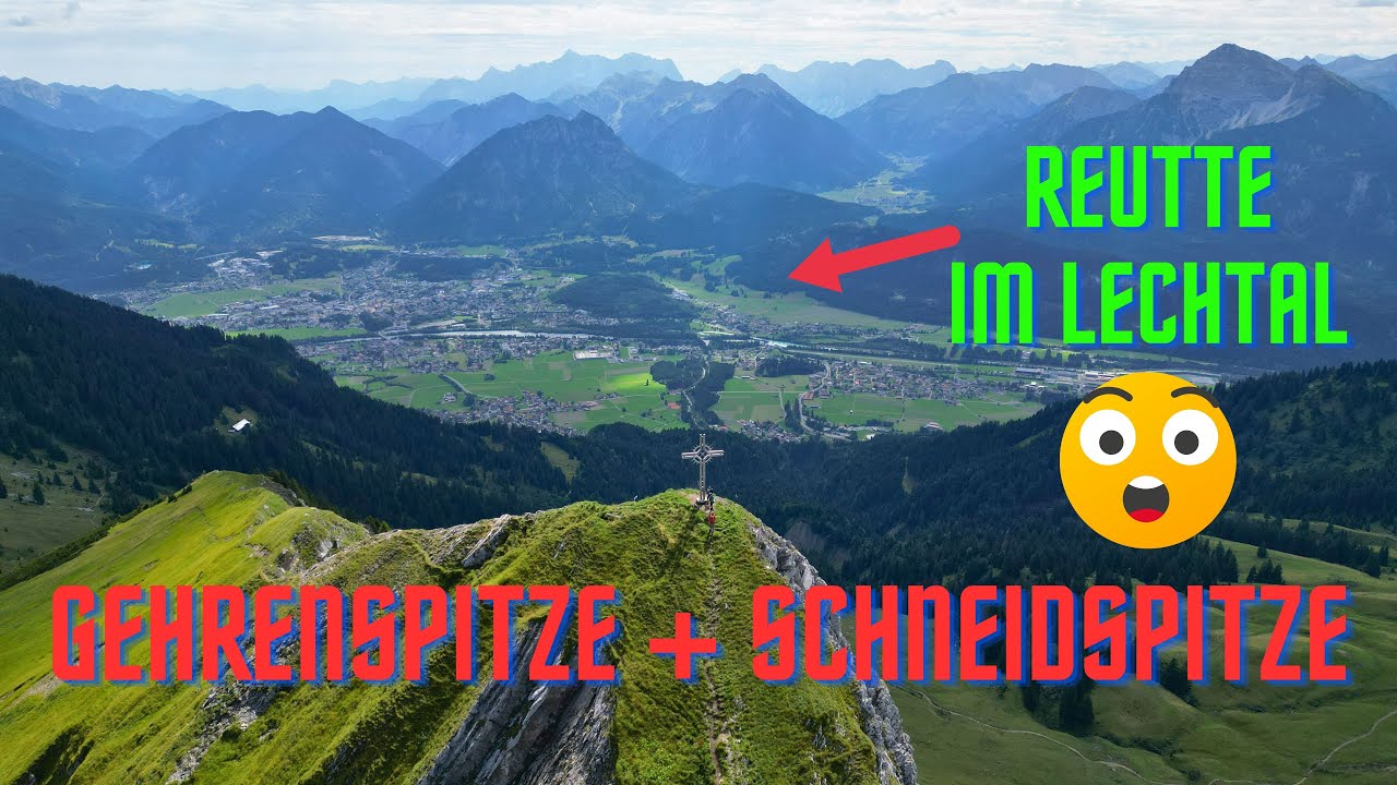 Gehrenspitze + Schneidspitze Reutte Lechtal in Tirol Wanderung