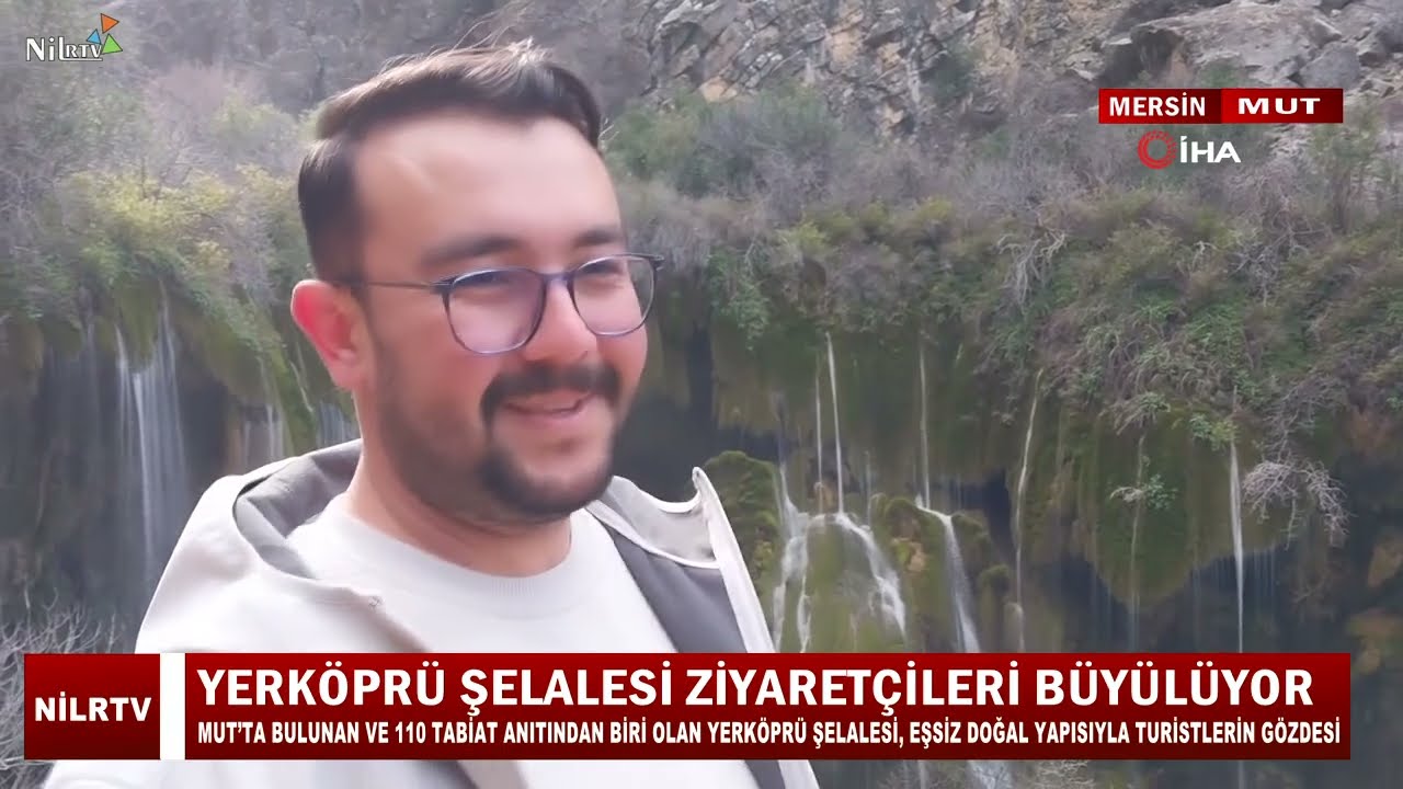 Mersin'in Saklı Cenneti Yerköprü Şelalesi Ziyaretçileri Hayran Bırakıyor