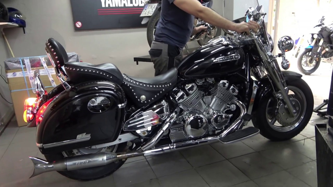 oil change on a YAMAHA RoyalStar 1300cc