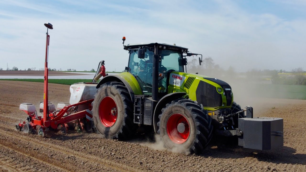 ㋡ Siewy Kukurydzy 2024 ㋡  Nowy KUHN MAXIMA 2 RT 🔥  CLAAS AXION 830☆ Zadyma Na Polu!?  AgroLechuTeam