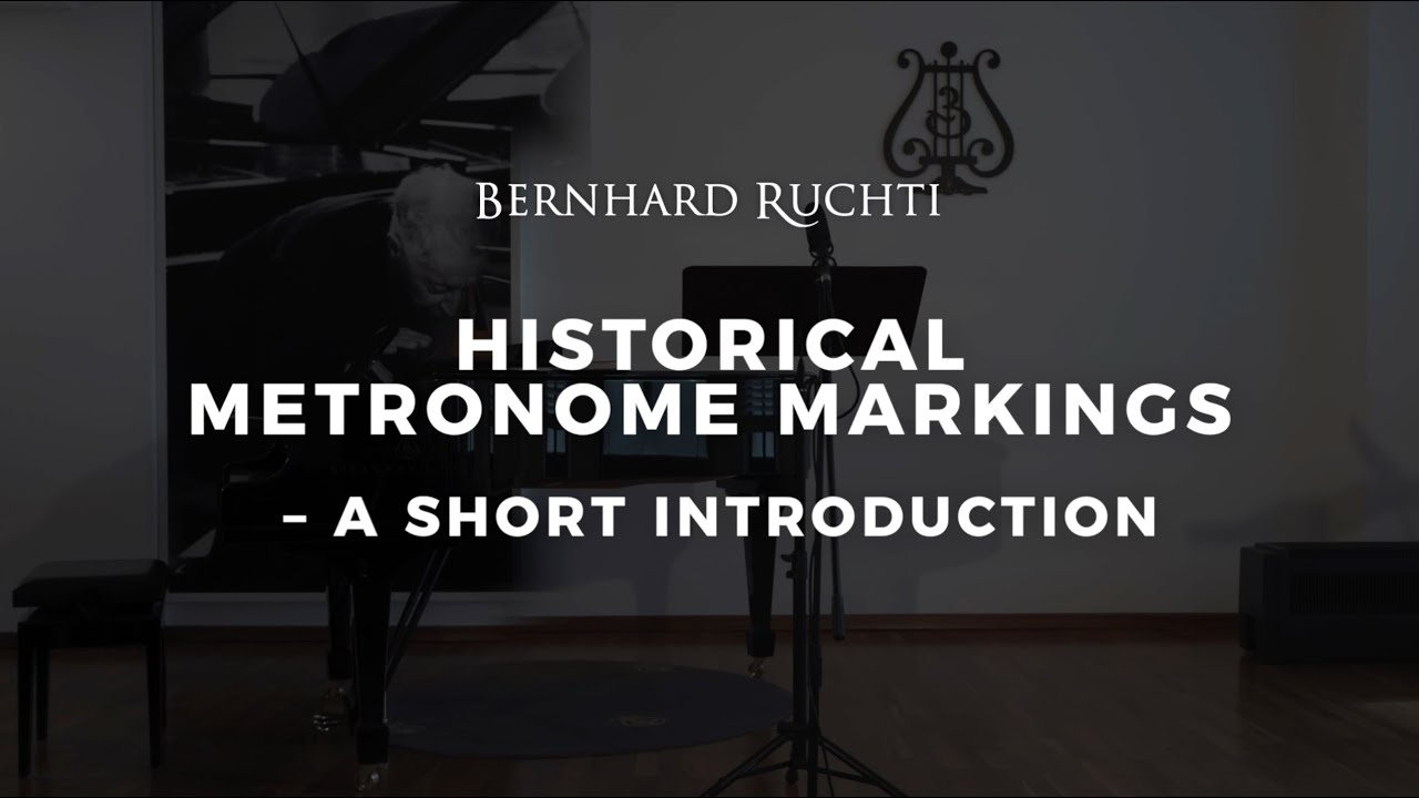 Historical Metronome Markings - A Short Introduction (Part I of III)