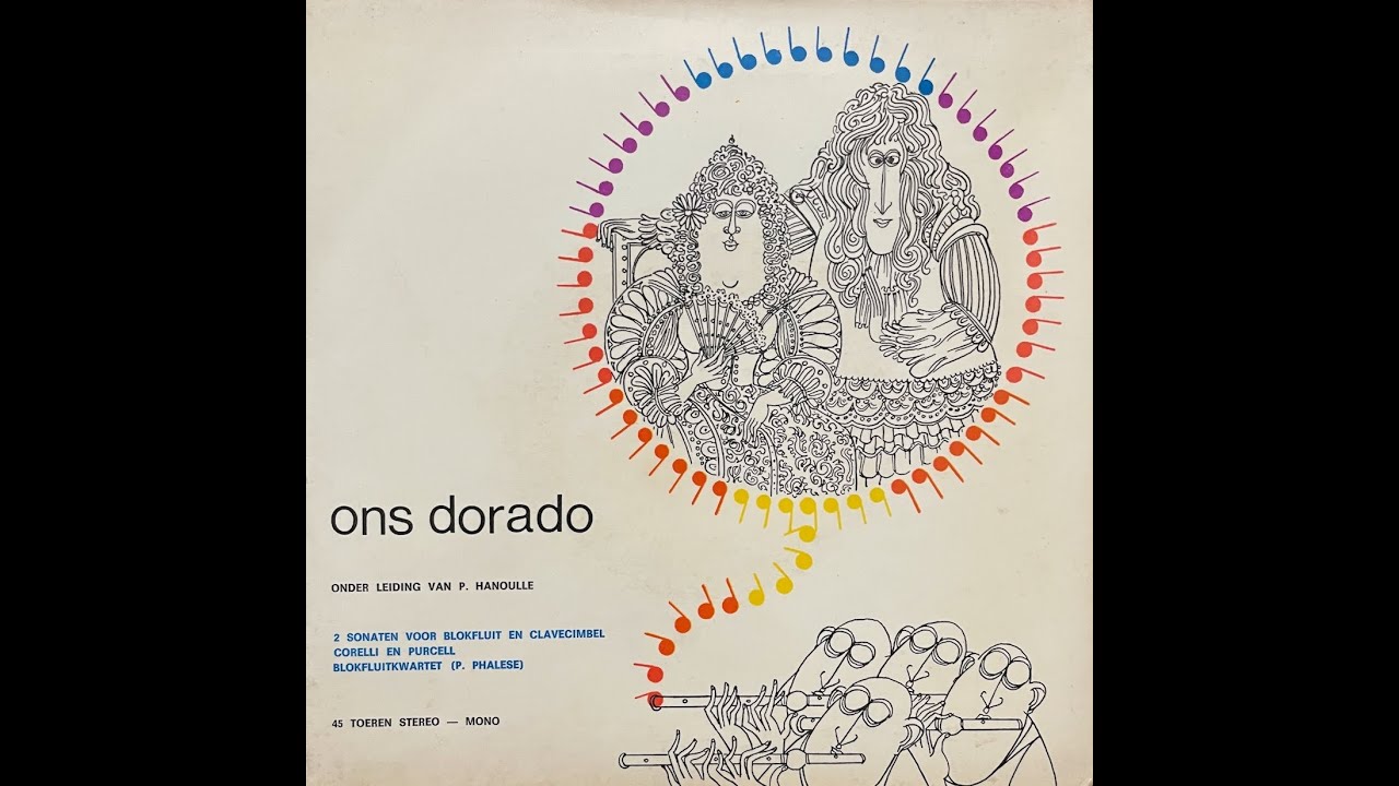 Ons Dorado Orff Schulwerk Ensemble, Recorder Sonaten, Directed By Paul Hanoulle, Belgium