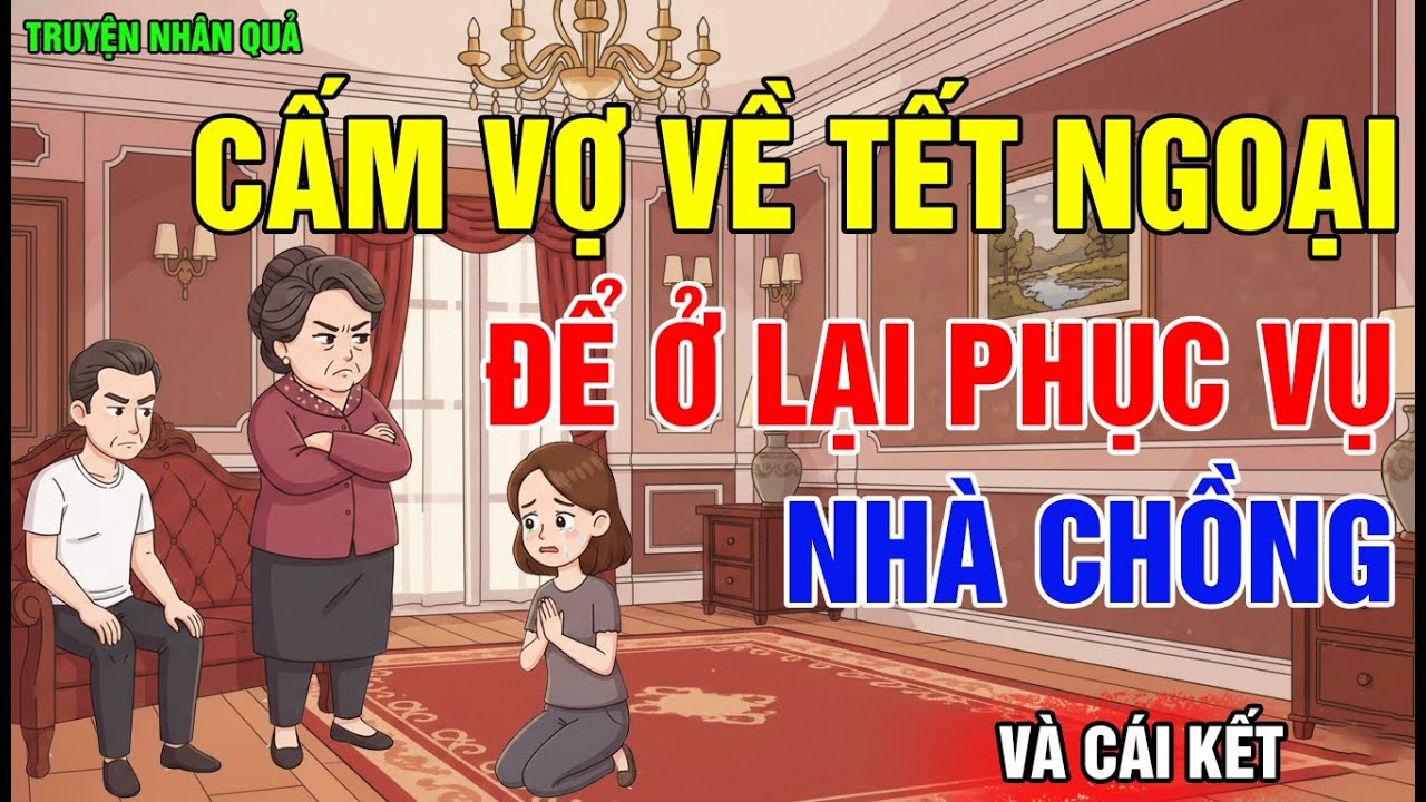 Chuyện Nhân Quả: Cấm Vợ Về Tết Ngoại, Để Phục Vụ Nhà Chồng, Và Cái Kết...