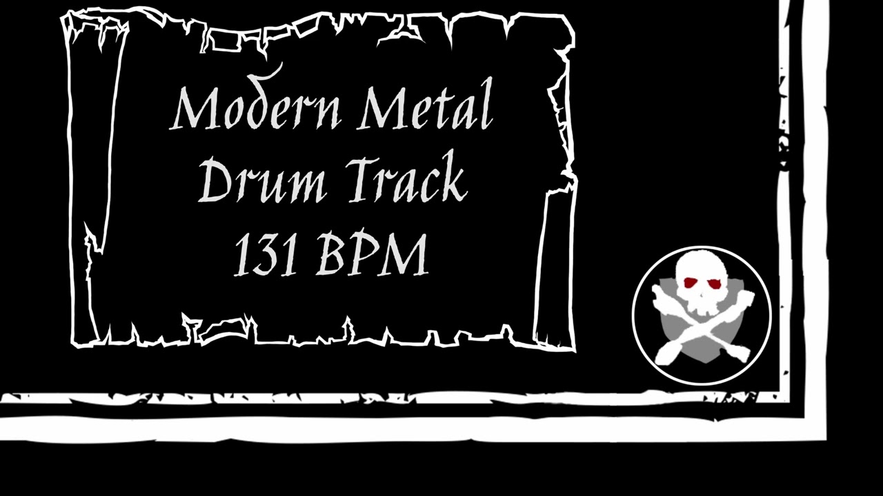 Metal Drum Track 131 BPM