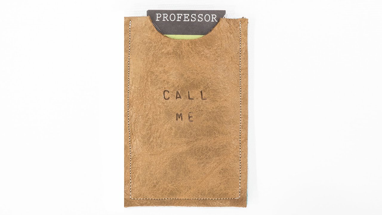 Sew a Business Card Holder