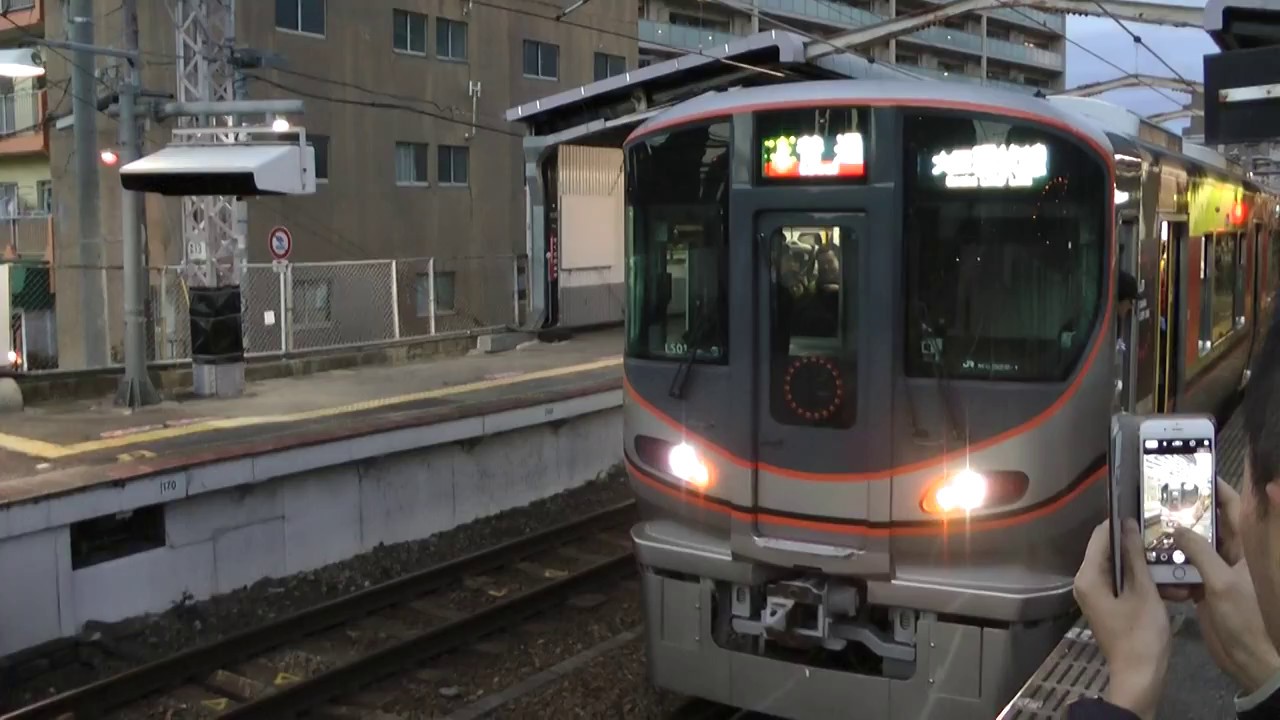 [12/24デビュー!!]新型大阪環状線 323系 2番列車 桜ノ宮発車