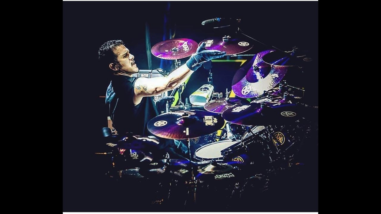 CHARLIE BENANTE (ANTHRAX) DRUM CAM!!