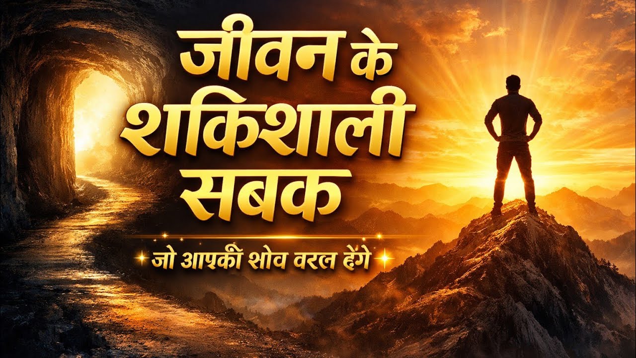 जीवन के 10 शक्तिशाली सबक | जो आपकी सोच और जिंदगी बदल देंगे