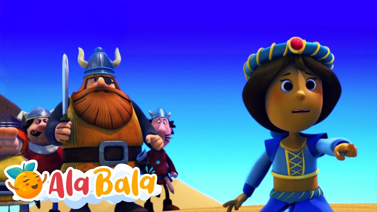 👑 Vic Vikingul - Prințesa Badura  | Desene animate in romană - AlaBala