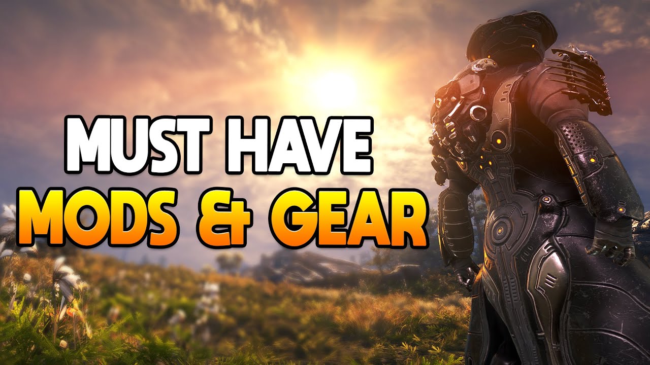 [WARFRAME] MUST HAVE MODS AND GEAR | New Players Must Watch!