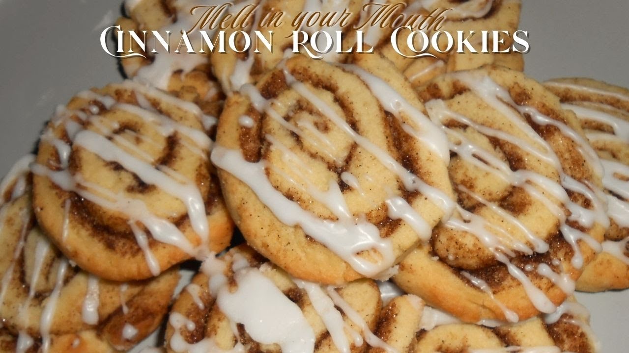 Buttery Cinnamon Roll Cookies 🍂 The ULTIMATE Fall Cookie Recipe! (Bake with Me)