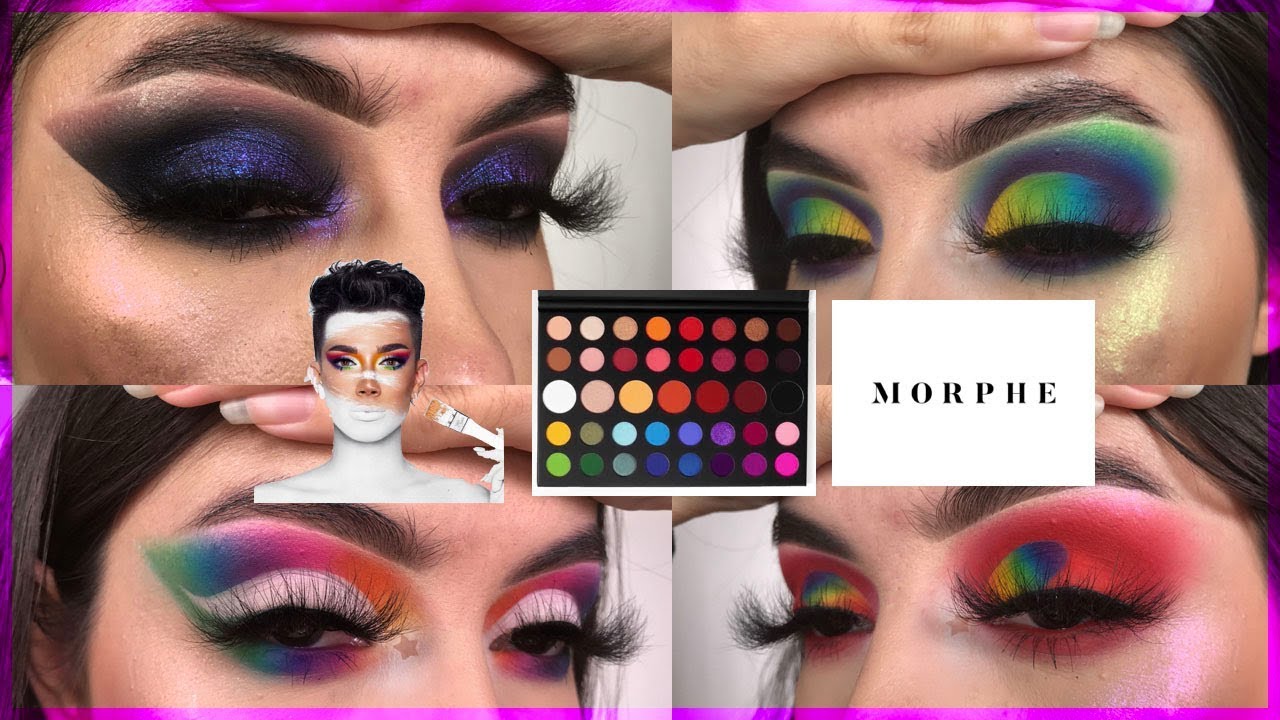 MORPHE X JAMES CHARLES ARTISTRY PALETTE REVIEW 4 LOOKS | Rocio Ceja