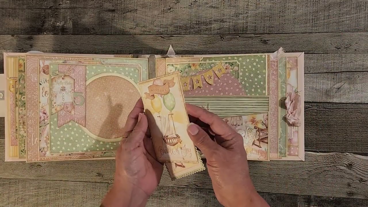 Little One album Video Walkthrough - Graphic 45, design by Carla La Vera