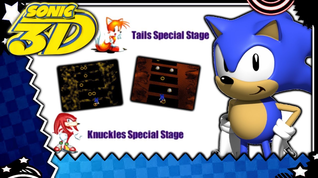 ✪ Sonic 3D: Bonus Game - Gameplay Showcase ✪