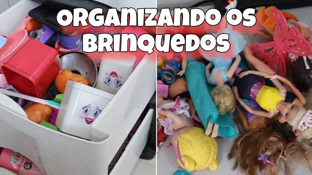 ORGANIZANDO OS BRINQUEDOS